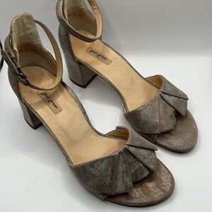 Paul Green Metallic Sandals in EUC Size 6 UK/8.5-9 US